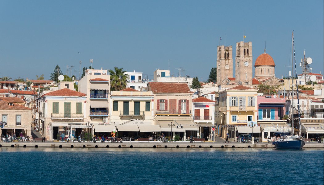 View of the Harbor of Aegina, Greece by Wikimedia User:Jebulon, CC0