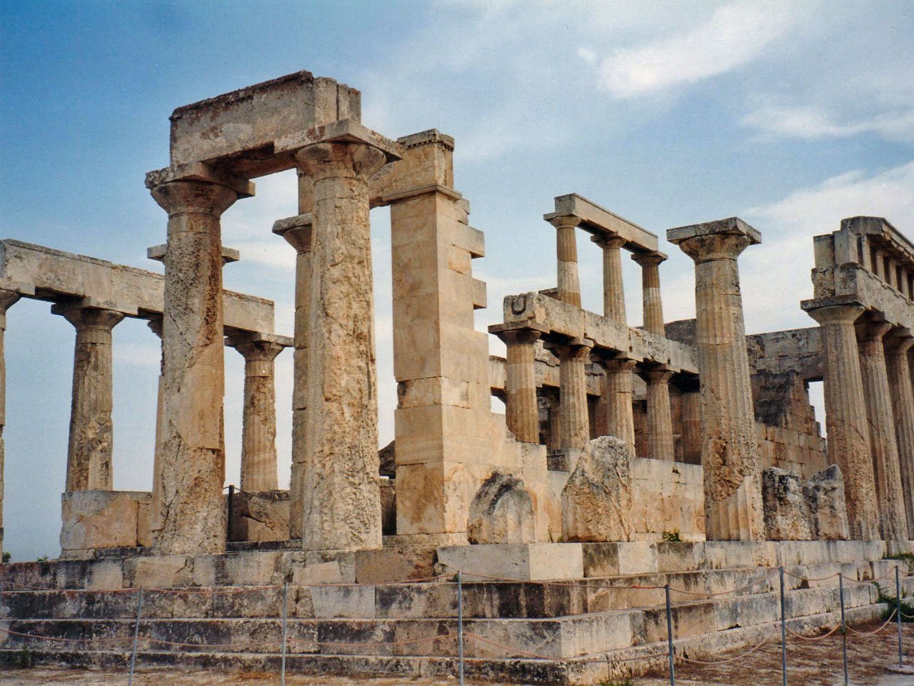 Aegina, The Temple of Aphaia by Alun Salt, CC-BY-SA 2.0